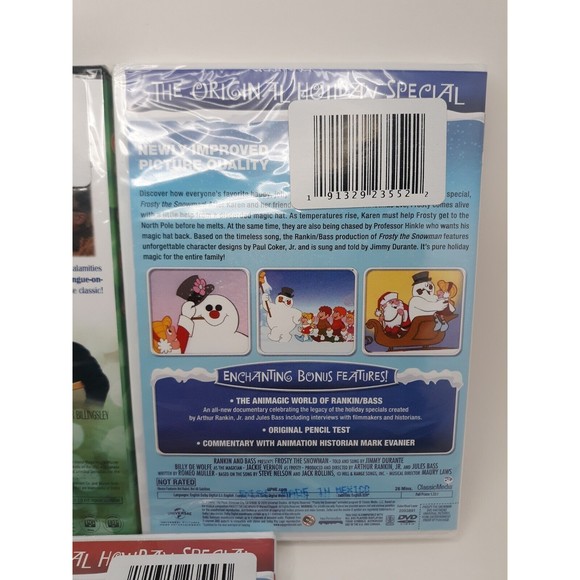CHRISTMAS COLLECTION: Rudolph, Frosty The Snowman,  A Christmas Story  New DVD - Picture 8 of 8